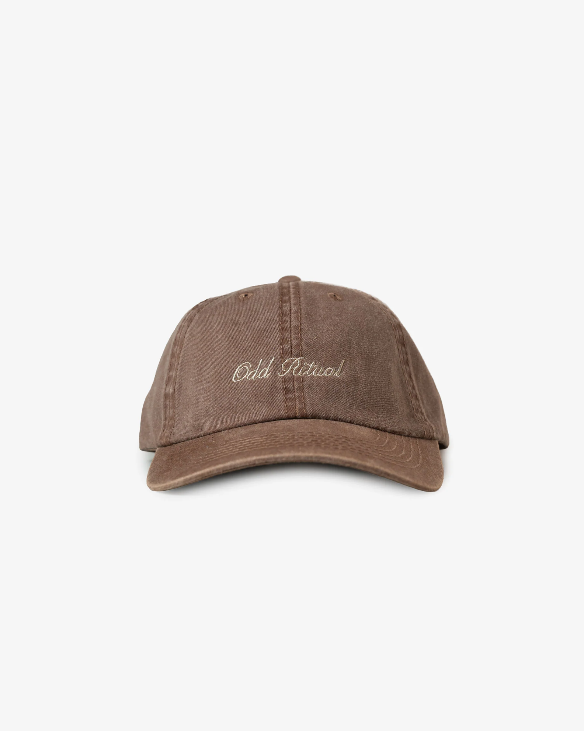 Script Dad Cap [Brown]