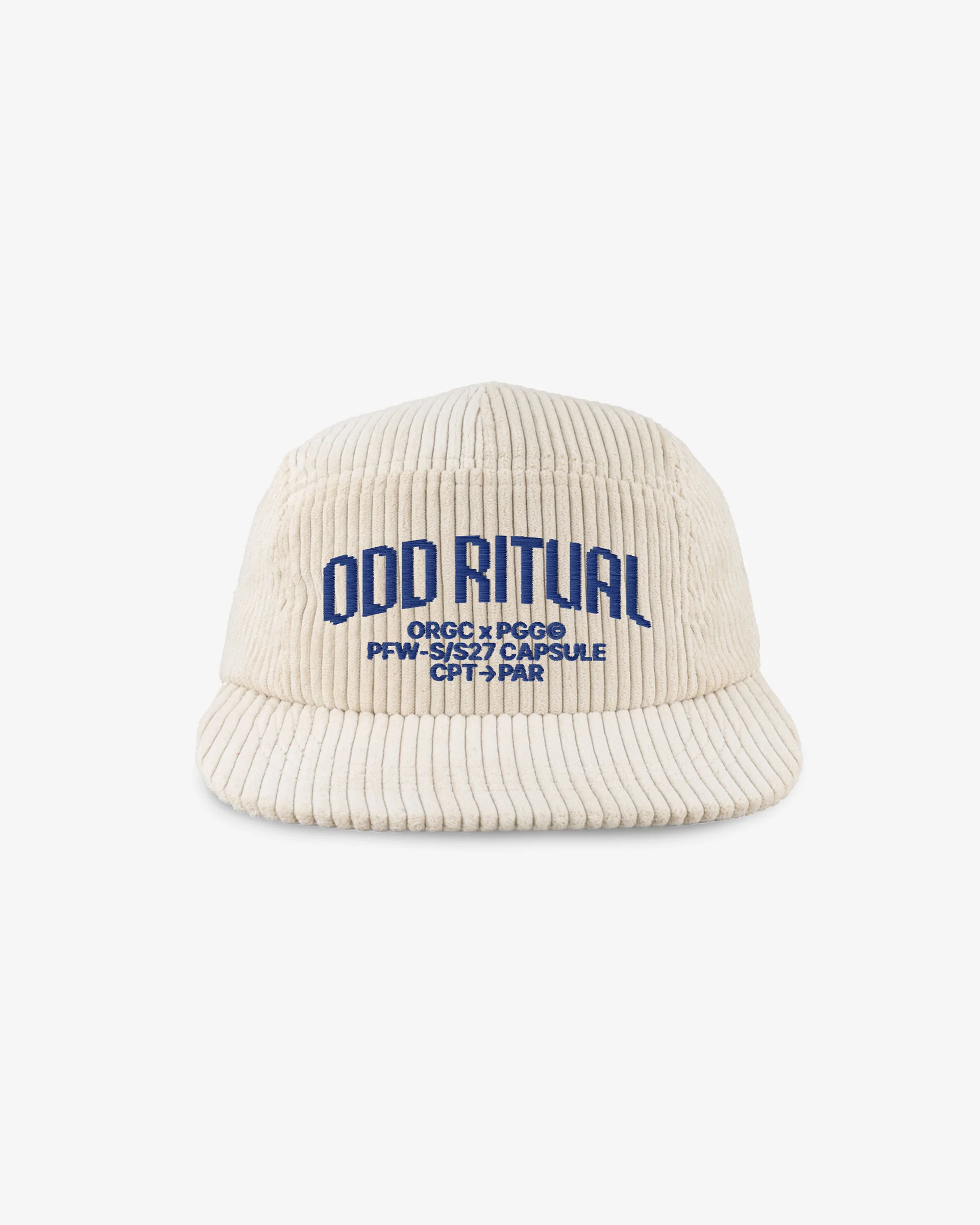 8b-bit Pixelated Corduroy Cap [Milk]